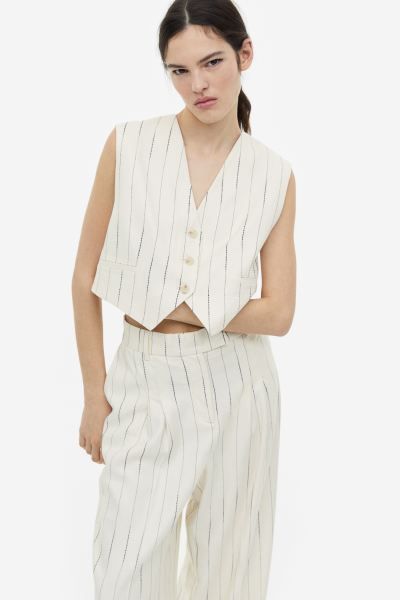 Linen-blend Pants | H&M (US + CA)