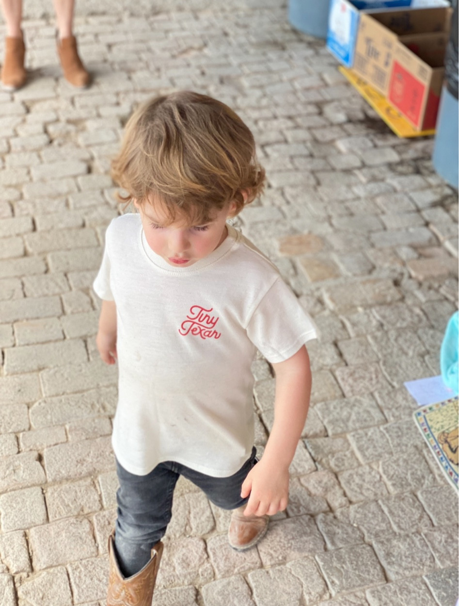 We love our Texas T-shirt’s! I have them for the boys to wear to school and the ranch and they are casual and cute! 

#LTKkids #LTKtravel #LTKfamily