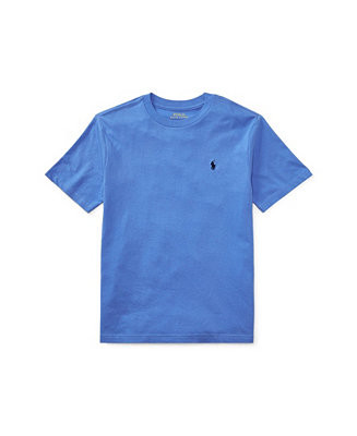 Polo Ralph Lauren Boys' 8-20 Cotton Jersey Crewneck T-Shirt - Macy's | Macy's