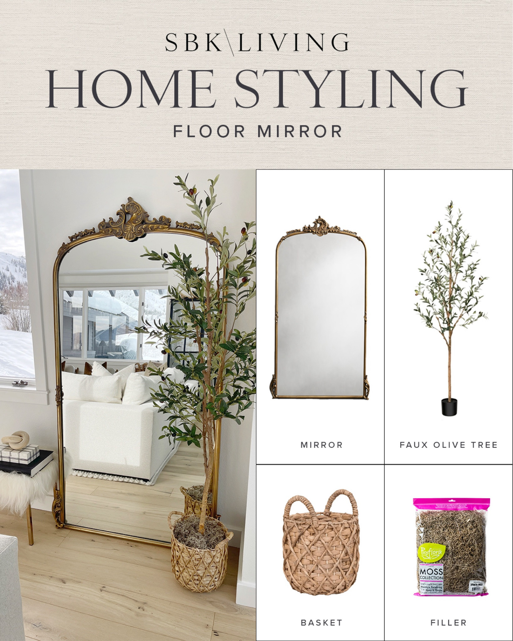 HOME STYLING \ floor mirror paired with a faux olive tree from Walmart🌿

Living room
Decor
Spring 

#LTKSeasonal #LTKfindsunder100 #LTKhome