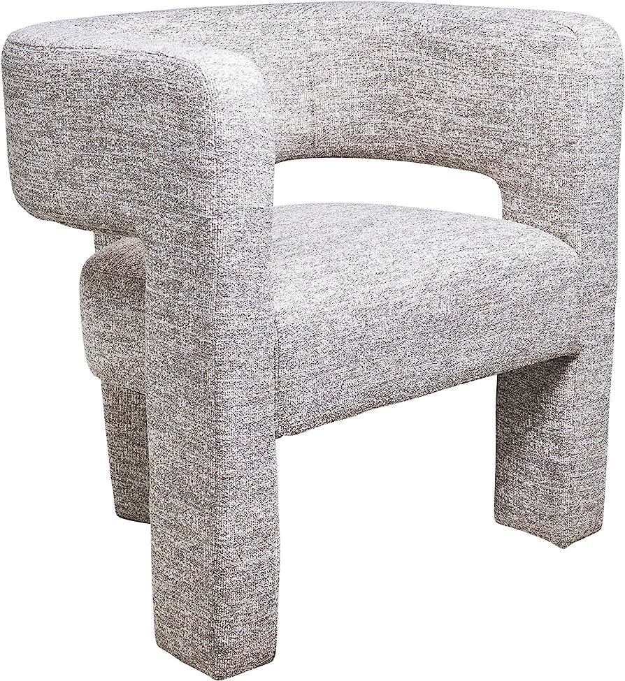 Sagebrook Home Half Moon Non-Woven Fabric Home Furniture Interior Design, Seating Chair for Livin... | Amazon (US)