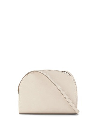Vegan Leather Half-Moon Crossbody | Banana Republic US