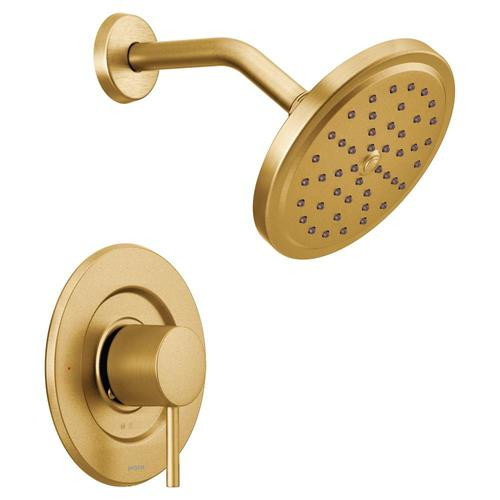 Moen Align Brushed Gold 1-handle Shower Faucet | Lowe's