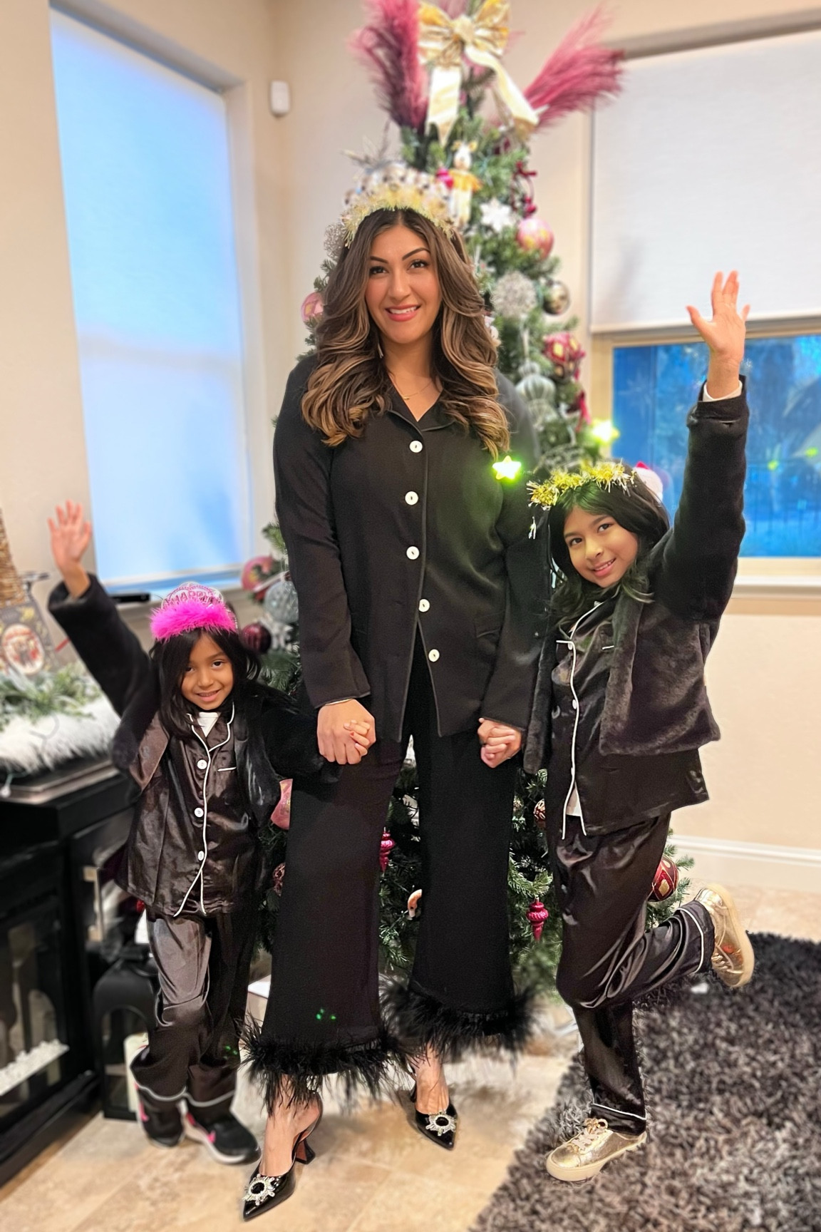 Fancy pajama party with mommy and me matching pjs. Feather trim pajamas are on sale and girls satin pajamas

Sleeper pajamas on sale 


#LTKfamily #LTKsalealert #LTKmidsize