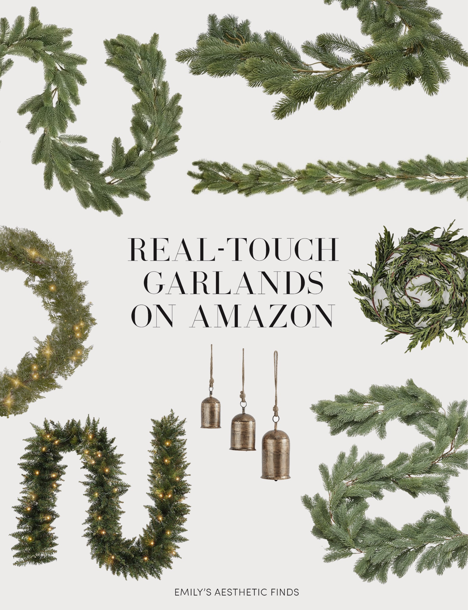 Gorgeous real-touch Christmas garlands on Amazon!

#LTKSeasonal #LTKHoliday #LTKhome