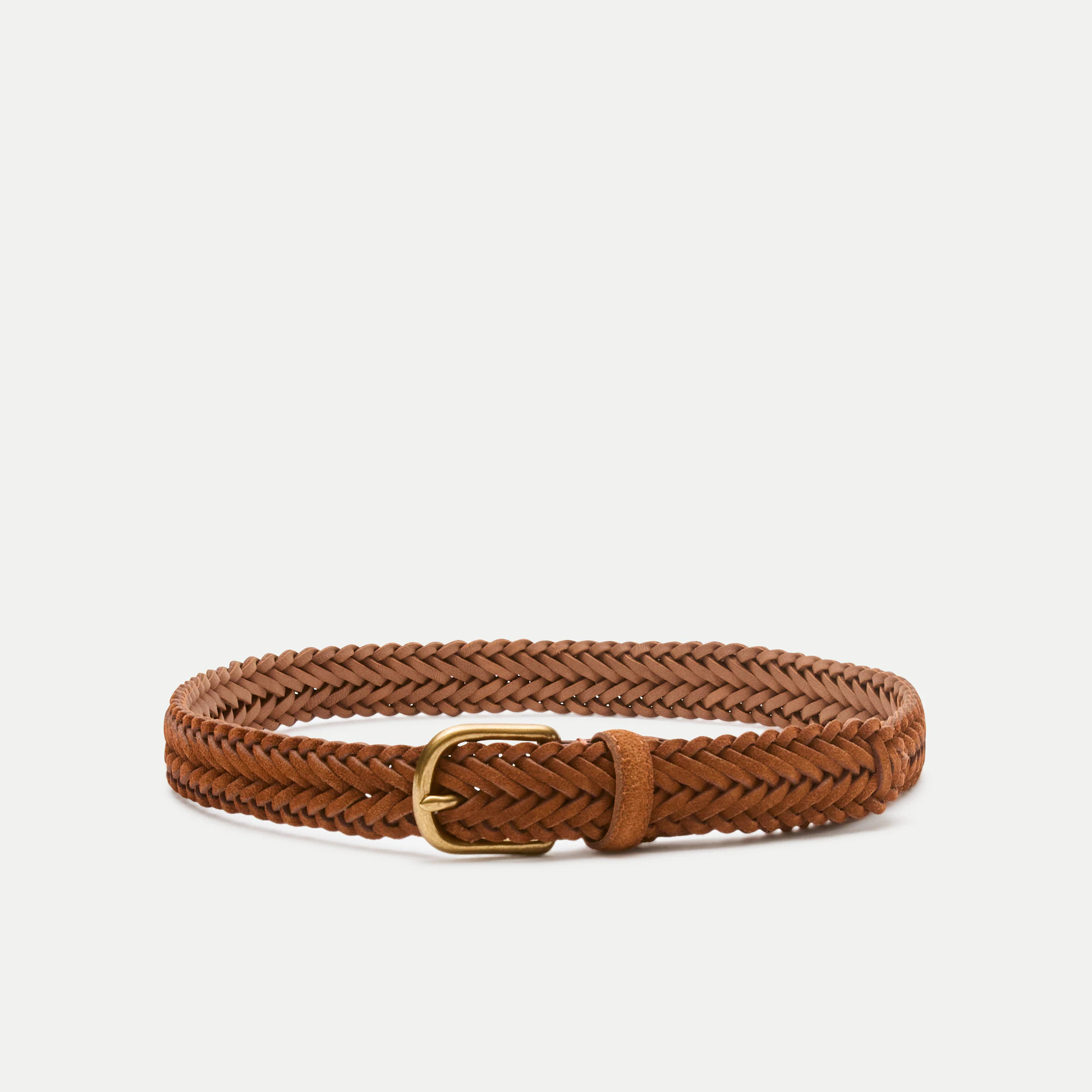 Kids' braided leather belt | J. Crew US