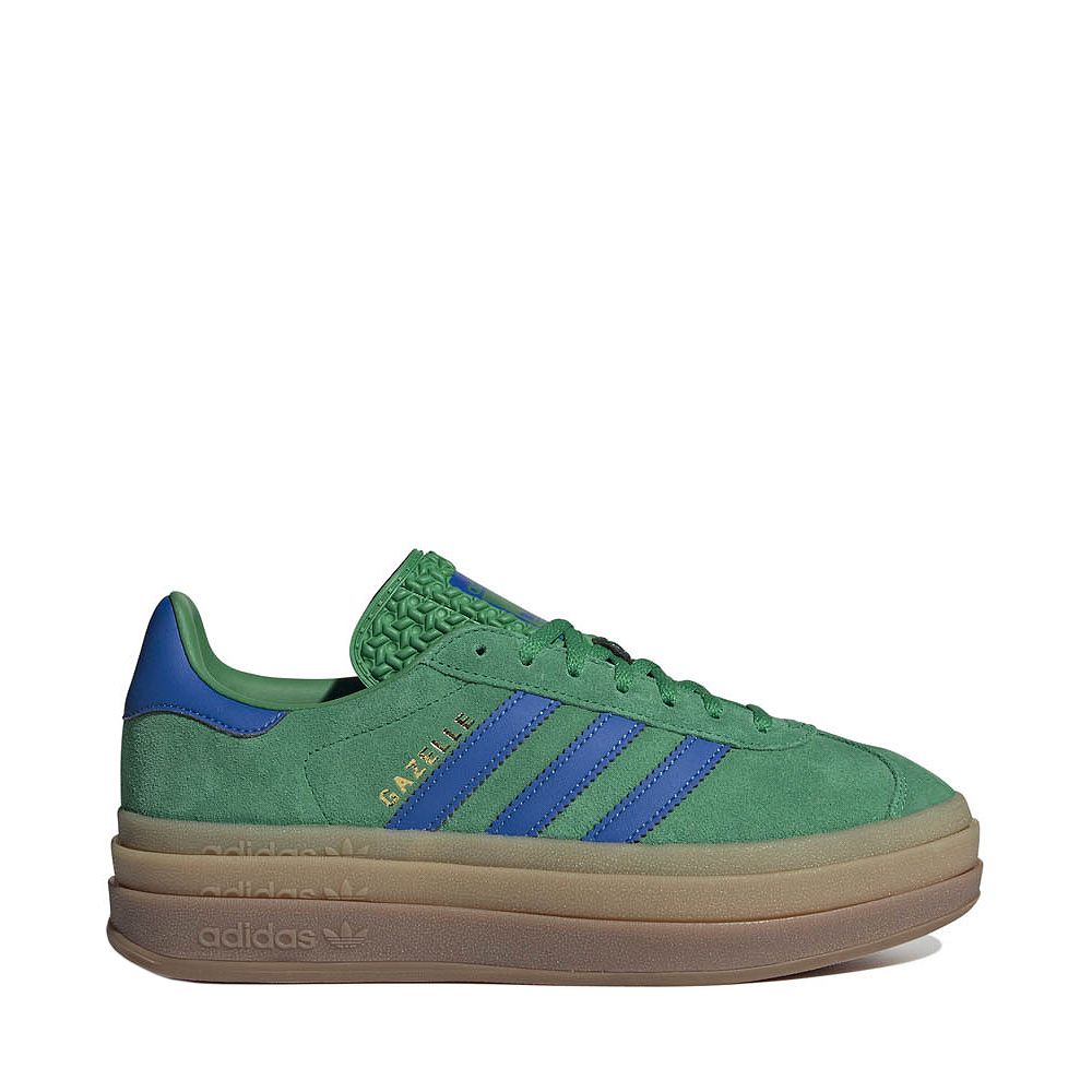 Womens adidas Gazelle Bold Athletic Shoe - Green / Supplier Color | Journeys