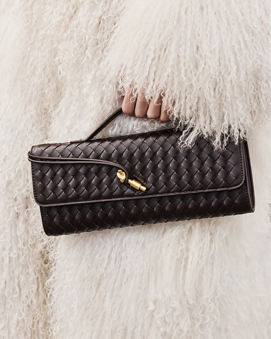 ALICE CLUTCH BAG - DARK CACAO | Billini (ANZ)