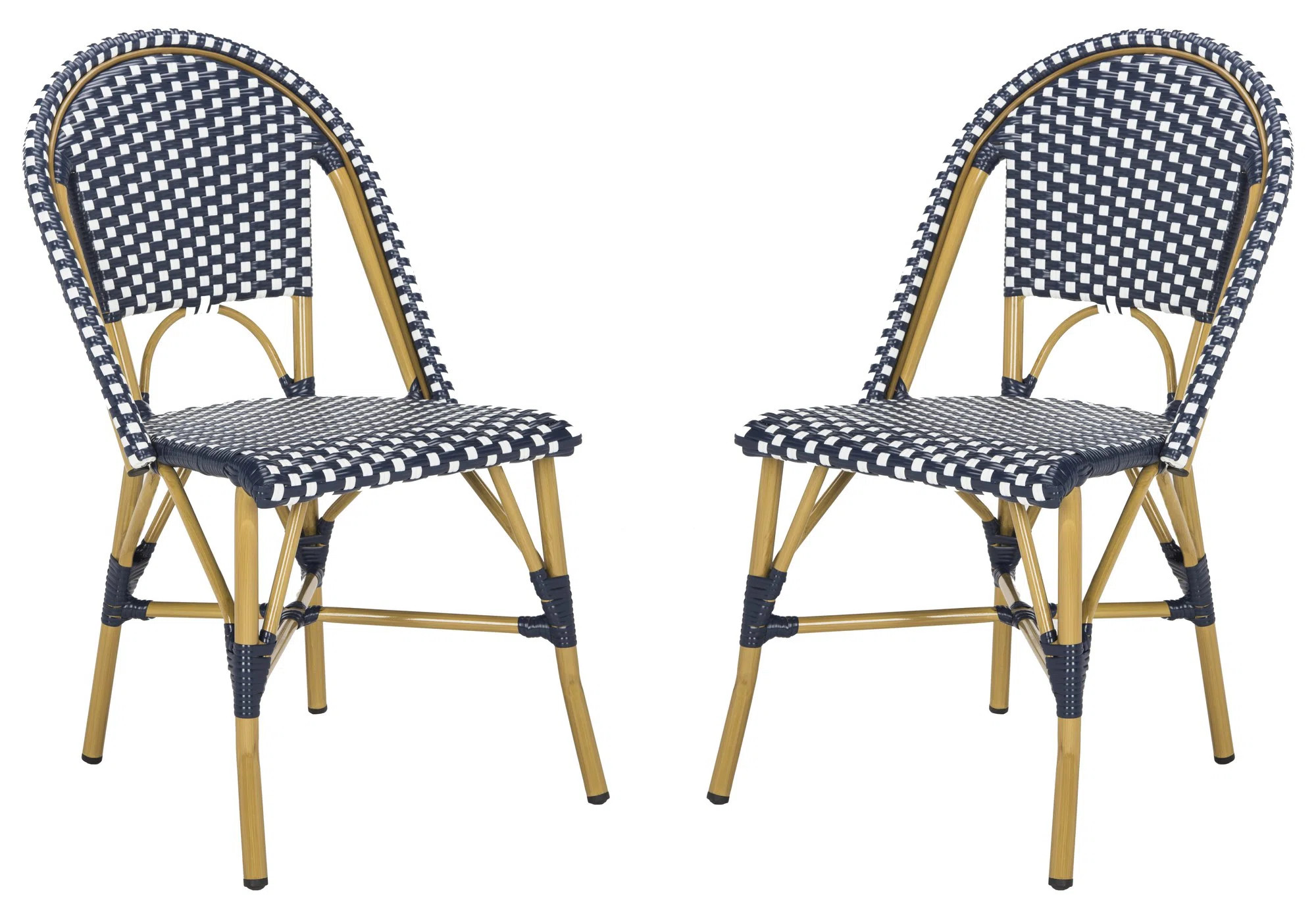Underhill Wicker/Rattan Patio Dining Side Chair (Set of 2) | Wayfair North America