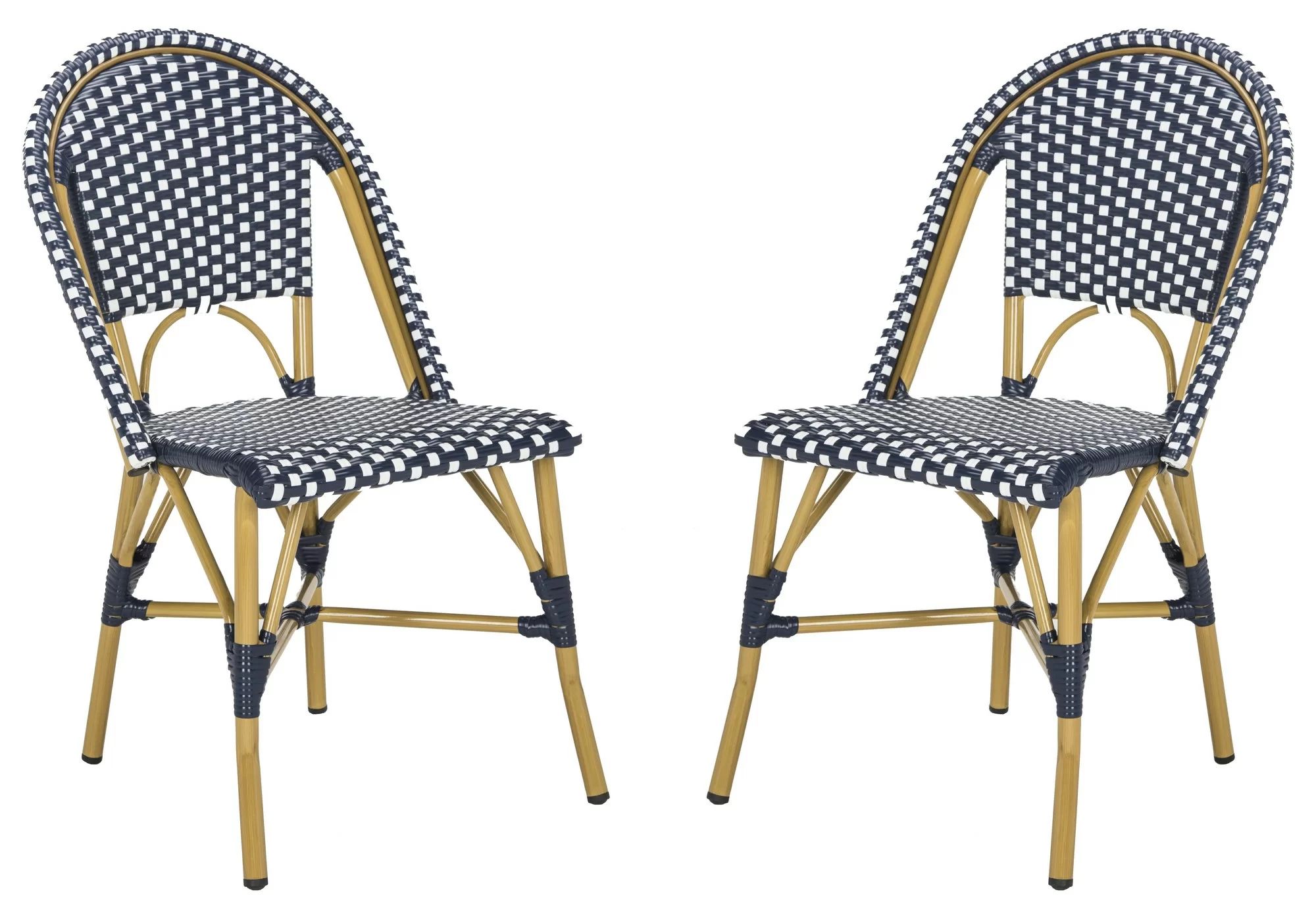 Underhill Wicker/Rattan Patio Dining Side Chair (Set of 2) | Wayfair North America