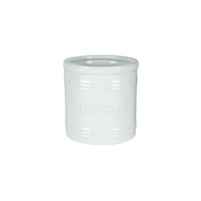 Everyday White® by Fitz and Floyd® Bistro Utensil Crock | Bed Bath & Beyond