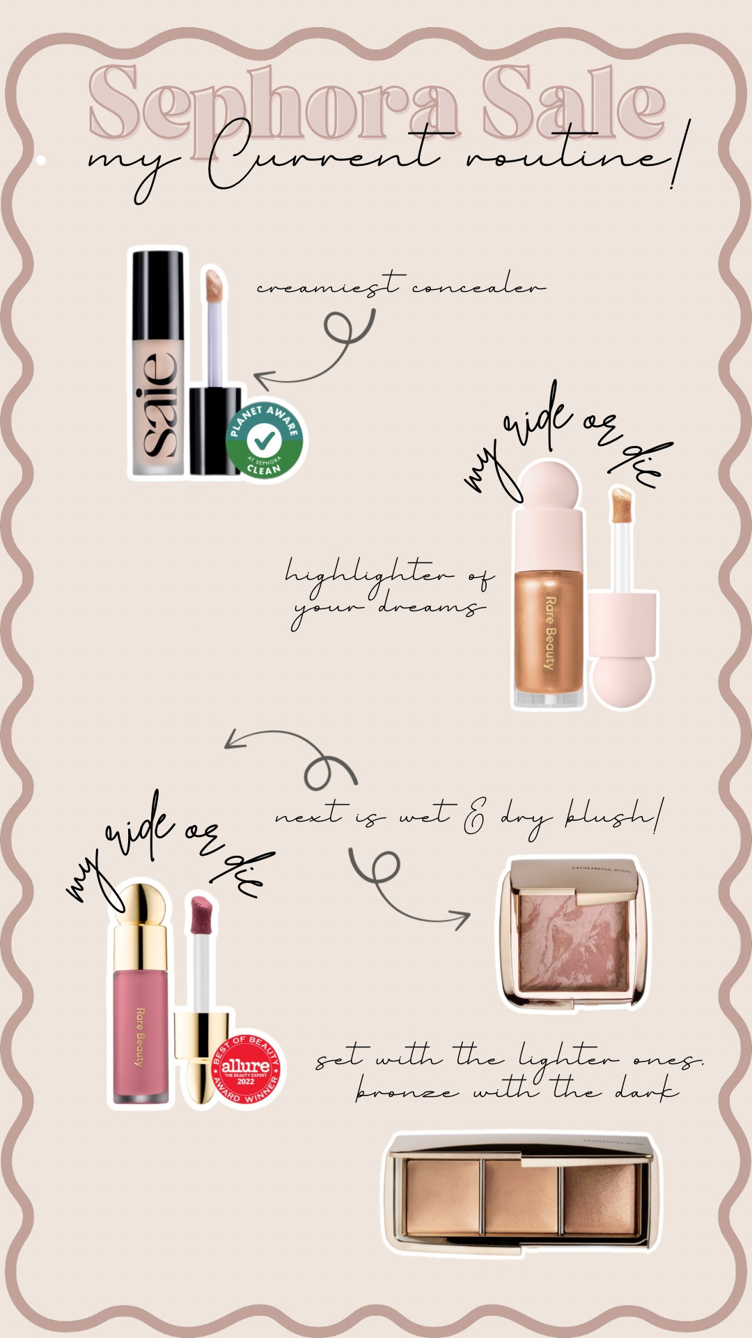 Sephora sale! This is my current makeup routine and in order! 🫶🏼 

Make up, make up routine, make up diy, make up how to, easy beauty, makeup on sale , it cosmetics, saie, dior, iconic, Milk, makeup up by Mario, rare beauty, benefit brow, o/s Patrick ta , hourglass, forget the filler lip gloss, beauty sale, beauty must haves, Sephora must haves, Sephora sale 2024

#LTKSaleAlert #LTKSeasonal #LTKBeauty