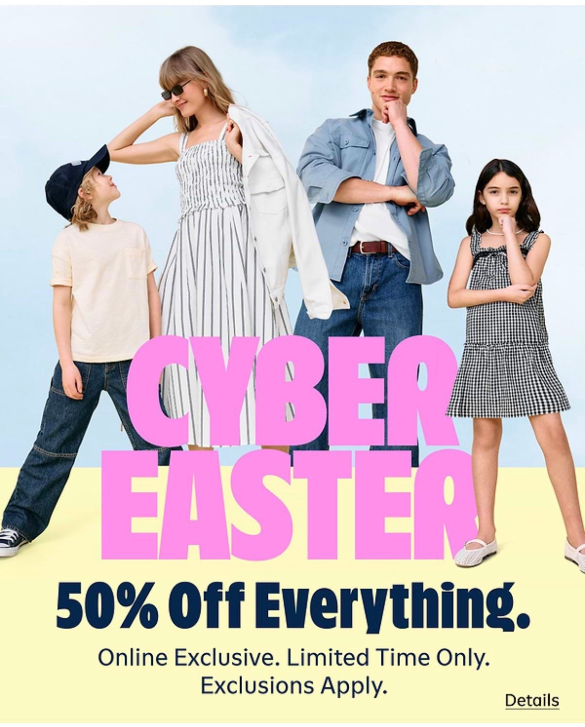 50% off entire store! 
This is what I purchased to my toddlers for summer/ spring. 


#LTKSaleAlert #LTKmomlife #LTKKids