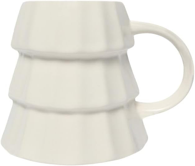 Sweet Water Decor Cream Tree Coffee Mug, 17oz Ceramic Christmas Mug, Dishwasher & Microwave Safe,... | Amazon (US)
