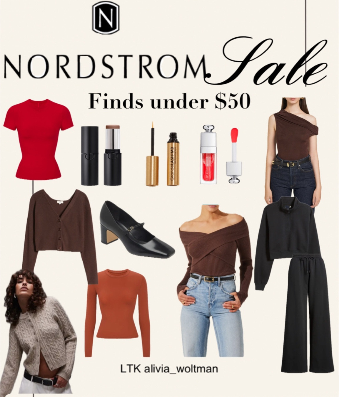 Nordstrom year-end winter sale - finds under $50

Some items to note:
- famous Dior lipgloss over 15% off
- grande lash 15% off
- Mary Jane’s (my most frequently asked about shoe that I own) up to 55% off
- SKIMS items up to 20% off
- Dior contour stick 15% off

#LTKFindsUnder50 #LTKSaleAlert #LTKActive