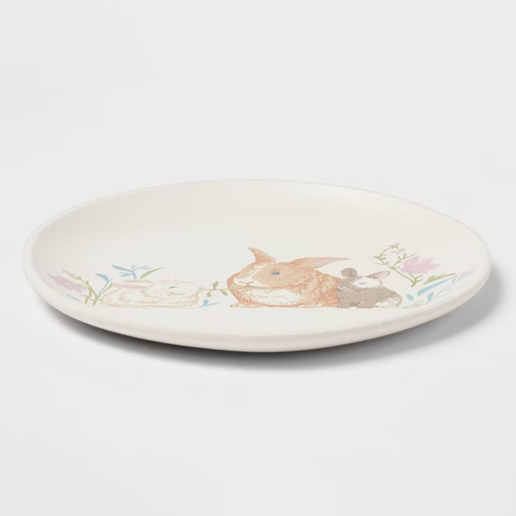 8" Melamine Bunny Salad Plate - Threshold™ | Target