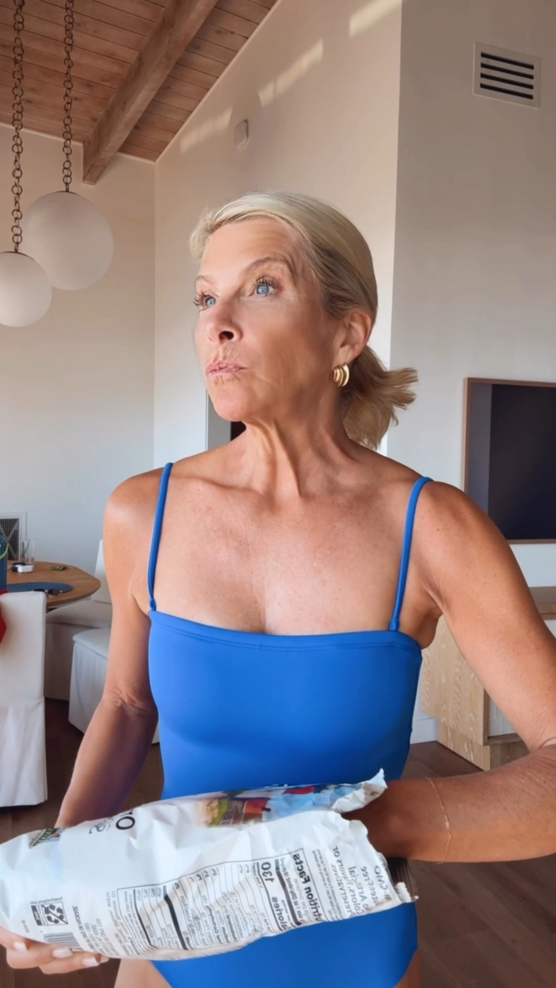 Living these new one piece swimsuits!  The blue strapless will keep me from getting strap marks.  The red bay watch suit :) is a halter style one piece which I lovee

#LTKOver40 #LTKTravel #LTKSwim