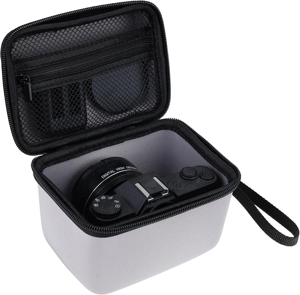 Premium 4K Camera Case Compatible with Femivo/IWEUKJLO/VETEK/VJIANGER 4K 48MP Vlogging Cameras(Ca... | Amazon (US)