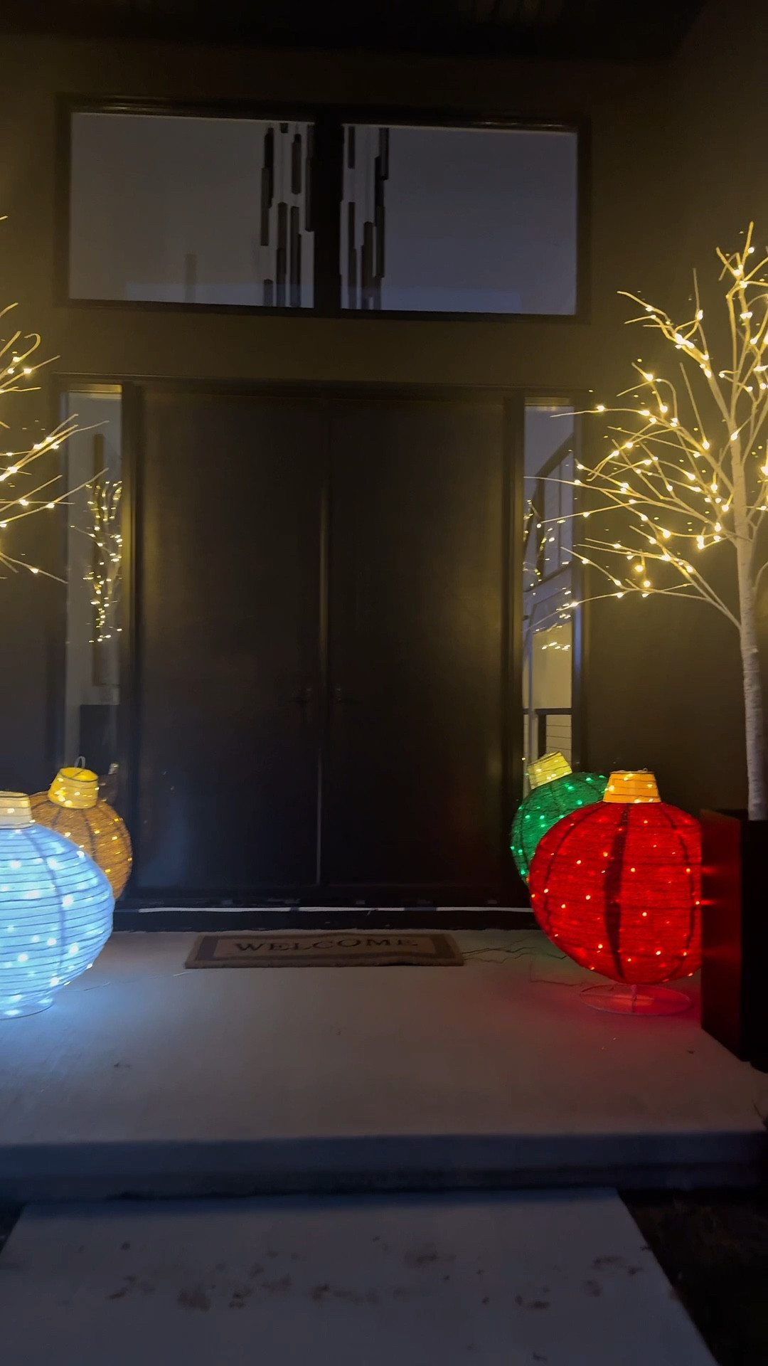If you want a wow-factor porch without hiring a designer… these two Amazon finds are it. ✨
I grabbed the 8ft LED birch trees (SO elegant in person) + the oversized lighted Christmas ornaments that everyone on Amazon keeps calling “bright, sturdy, and way bigger than expected.”

These are perfect if you want that luxury holiday porch, warm white glow, and instant curb appeal without messing with a thousand tangled lights.

Why they’re going viral (reviews):
✨ “The birch trees look professionally styled — lightweight but surprisingly sturdy.”
✨ “Lights are bright but warm, NOT blue toned.”
✨ “Oversized ornaments are huge… absolutely stunning at night!”
✨ “Withstood wind + light snow with no issues.”

Sizing & details:
– Trees: 8 feet tall, 132 warm LED lights each
– Ornaments: Set of 4 oversized balls, 400 LEDs, multiple lighting modes
– Both pieces are lightweight, easy to set up, and made for indoor/outdoor holiday decorating

Ways to style for your porch:
• Place one birch tree on each side of your door for symmetry
• Cluster the oversized ornaments on the steps for a designer porch moment
• Add a lantern or garland for depth
• Keep everything warm white for that quiet-luxury Christmas look

These are perfect for: Christmas porch decor, holiday entryway glow, front-door styling, winter outdoor decorations, Amazon holiday bestsellers, warm white LED Christmas lights, lighted birch trees, oversized outdoor ornaments. ✨

Everything’s linked so you can recreate this same cozy-glam porch look 🤎

#LTKSeasonal #LTKHome #LTKHoliday