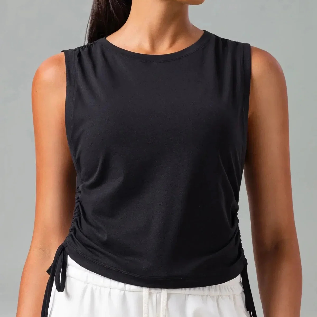Sorona Adjustable Drawstring Cover-Up Tank Top | Colorfulkoala Affiliate Program