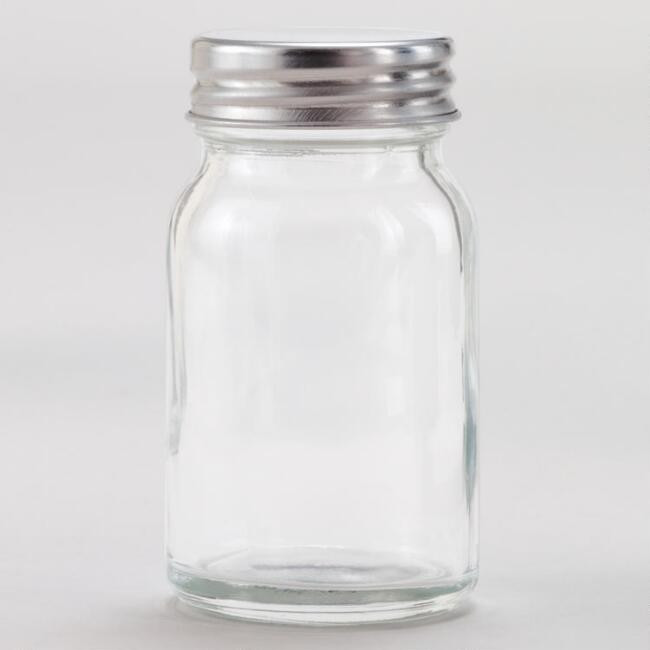 Stainless Steel Lidded Spice Jars, Set of 6 | World Market