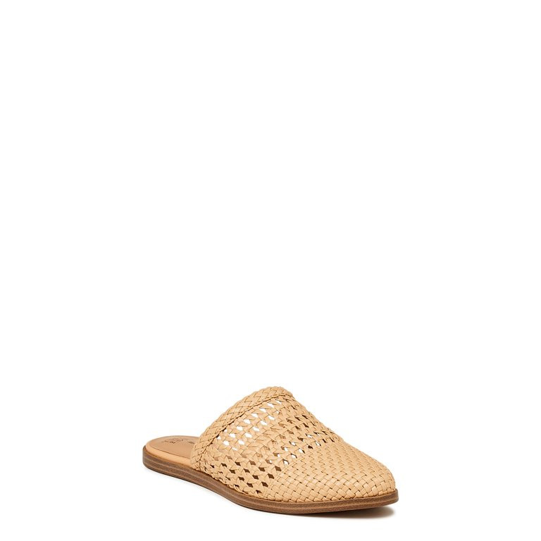 Time and Tru Women's Flat Woven Mule | Walmart (US)