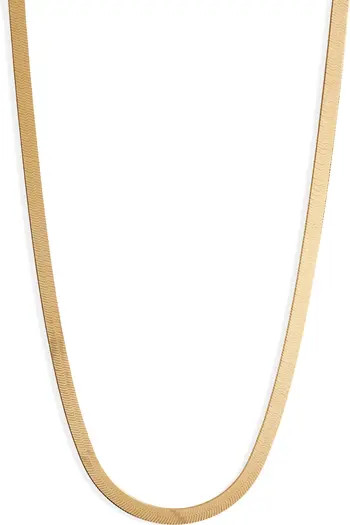 Argento Vivo Herringbone Chain Necklace | Nordstrom