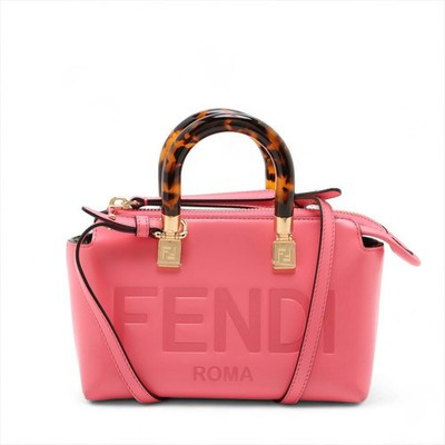 Fendi By The Way Mini Handbag Leather Pink Unisex #ALB529 | eBay US