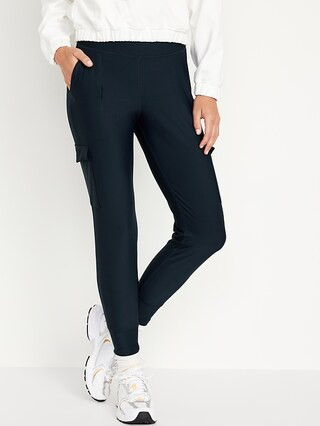 High-Waisted PowerSoft Cargo Joggers | Old Navy (US)