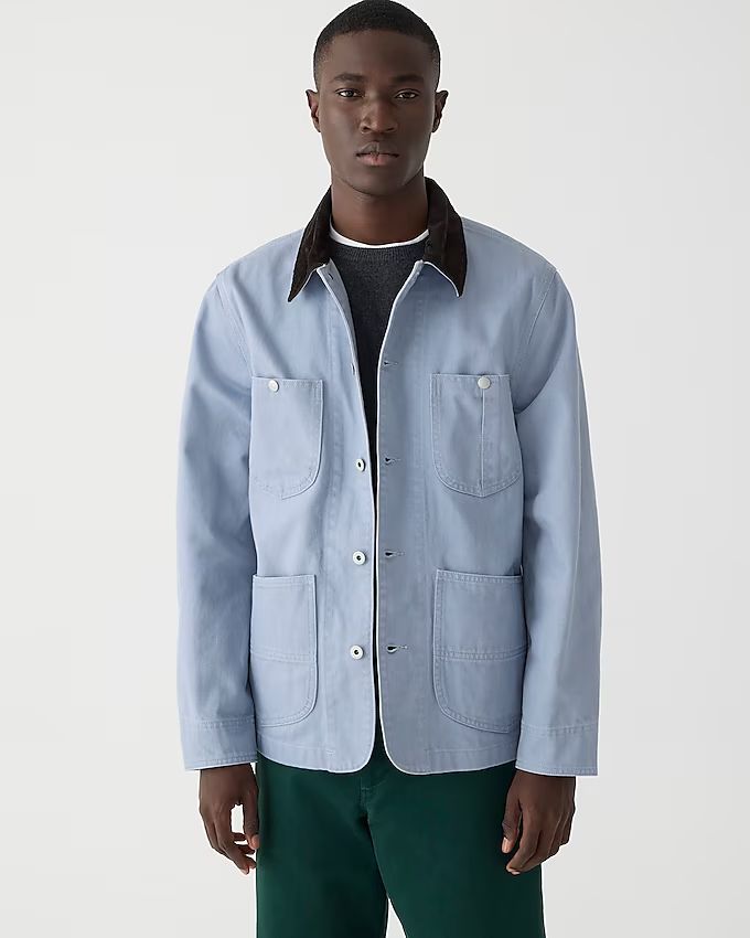 Wallace & Barnes lightweight twill chore jacket | J.Crew US