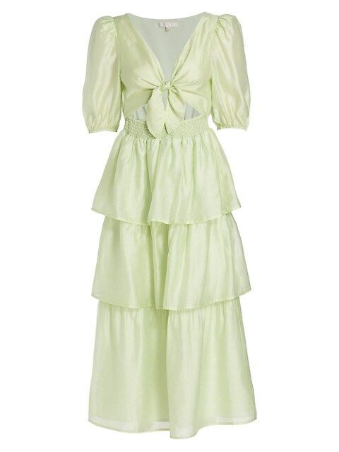 Tiered Midi Dress | Saks Fifth Avenue