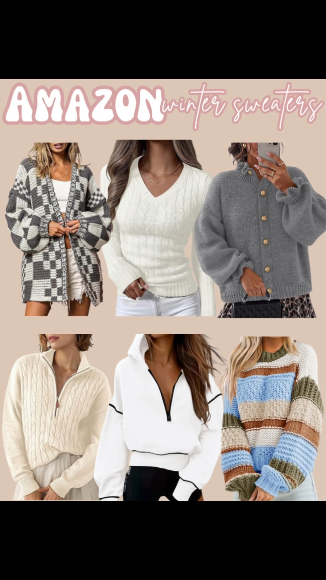 Winter sweaters from Amazon prime! 

Amazon fashion, Amazon workwear, winter workwear, winter workwear tops, winter sweater, sweaters for women, winter outfits for women, brown sweater, outfit ideas, winter ootd, amazon sweater, Amazon style, found it on Amazon, teacher outfits, church outfits, church fashion, teacher fashion, bump friendly 

#LTKFindsUnder100 #LTKFindsUnder50 #LTKWorkwear