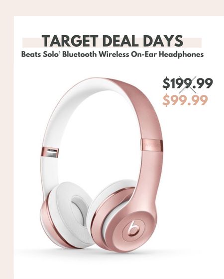 Beats headphones are $100 off today for Target Deal Days! These would make a great Christmas gift  

#LTKHoliday #LTKsalealert