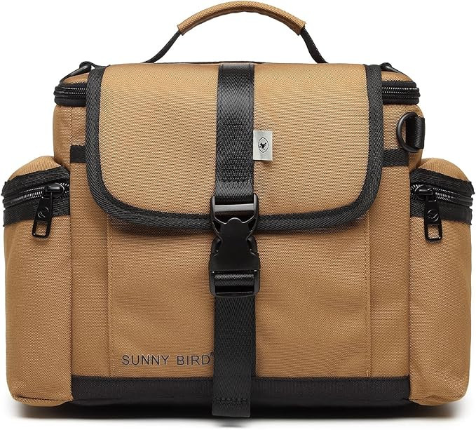 SUNNY BIRD Large Insulated Lunch Box for Men, Heavy Duty Lunchbox Cooler Lunch Bag for Adults, Te... | Amazon (US)