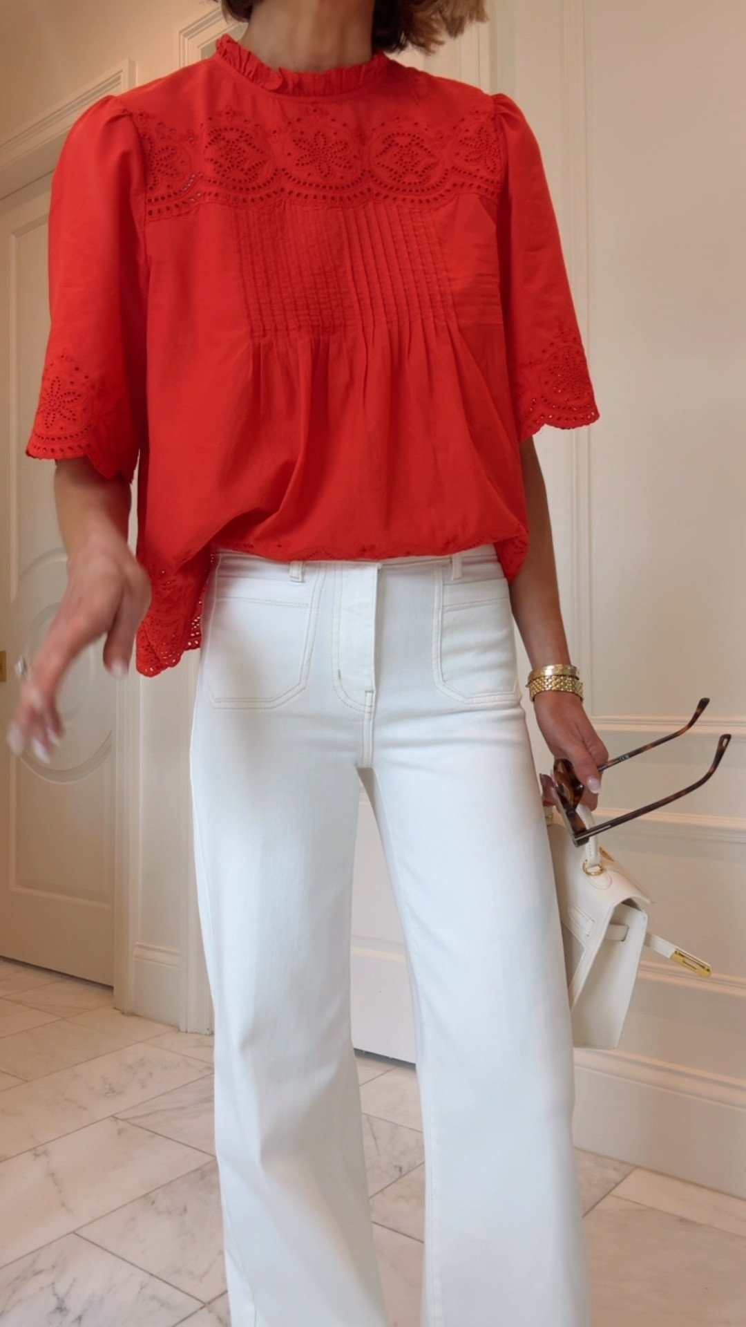 Spring summer date night outfit 
I'm 5'7 wearing size 25 in my jeans which fit tts and small in top

#LTKMothersDay