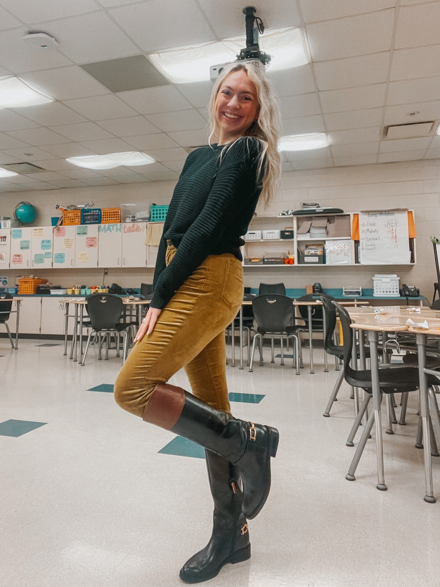 Teacher outfit, work outfits, workwear, winter work outfit, teacher outfit ideas, teacher style, teacher fashion, winter boots

#LTKstyletip #LTKunder100 #LTKworkwear