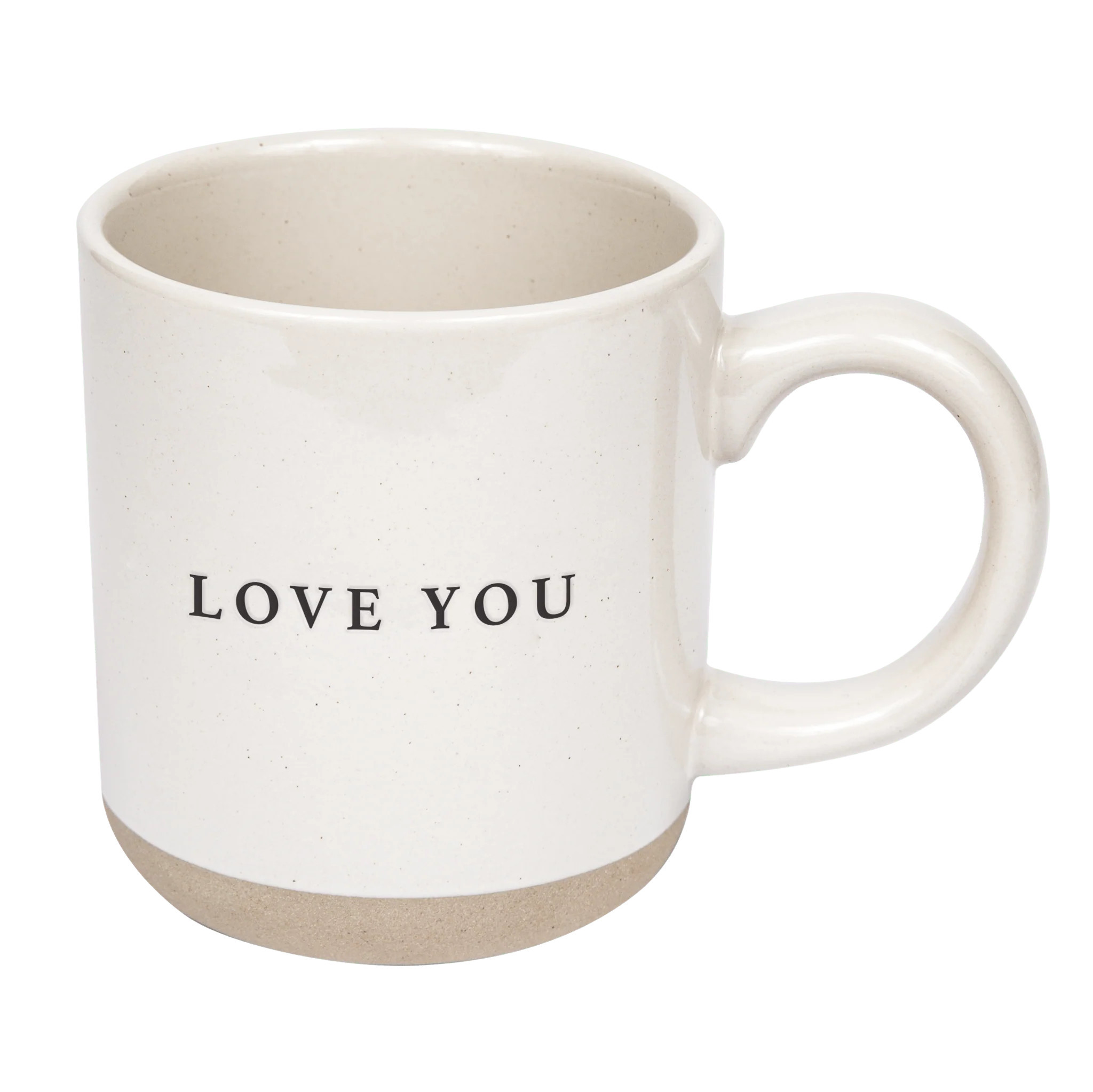 Love You 14oz. Stoneware Coffee Mug | Sweet Water Decor, LLC