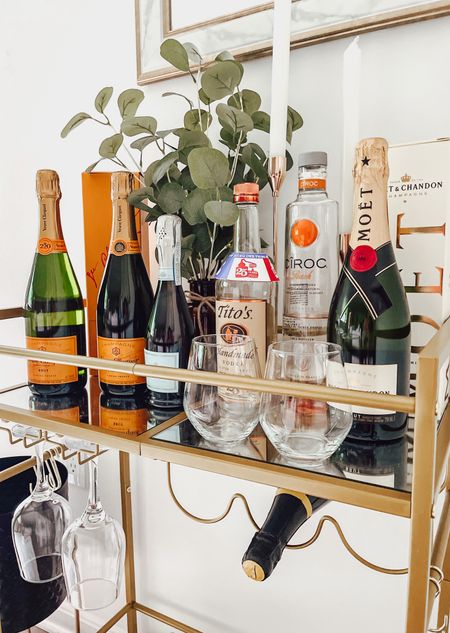 Welcome to my Bar Cart…where Prosecco, Tito’s and Champagne always have a place to call home💕

#LTKunder100 #LTKhome #LTKFind