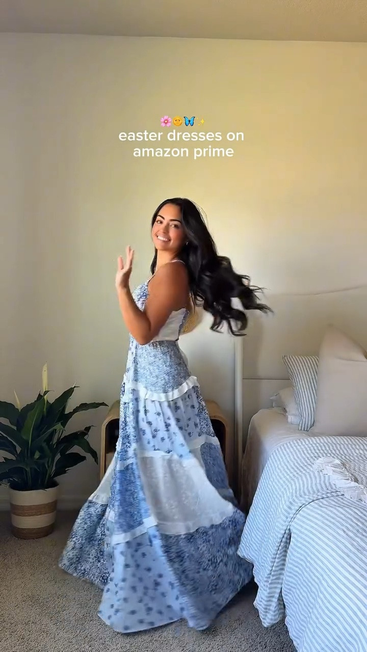 1-2 day shipping to arrive before easter 🫶🏼 

Spring dress, maxi dress, blue dress, bridal shower, baby shower, graduation, spring break, cruise outfit, vacation outfit

#LTKgrwm #LTKootd #LTKPetite