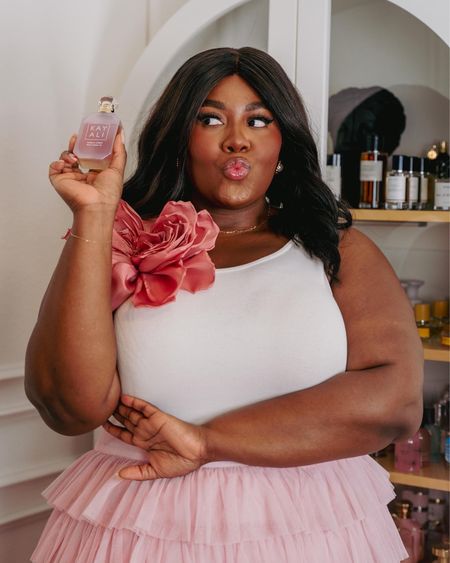 Perfume Princess Vibes 🍬🍦🍭💕✨

I love matching my scent to my fragrance and this look is giving sugary sweet princess 👸🏾 

Tank XXL
Skirt 3X - prefer a 2X runs big size down
Flower Brooch - 10 inch option

#LTKplussize #LTKfindsunder100 #LTKsalealert