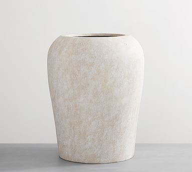 Artisan Hand Painted Terra Cotta Cachepot - 13"diam | Pottery Barn (US)