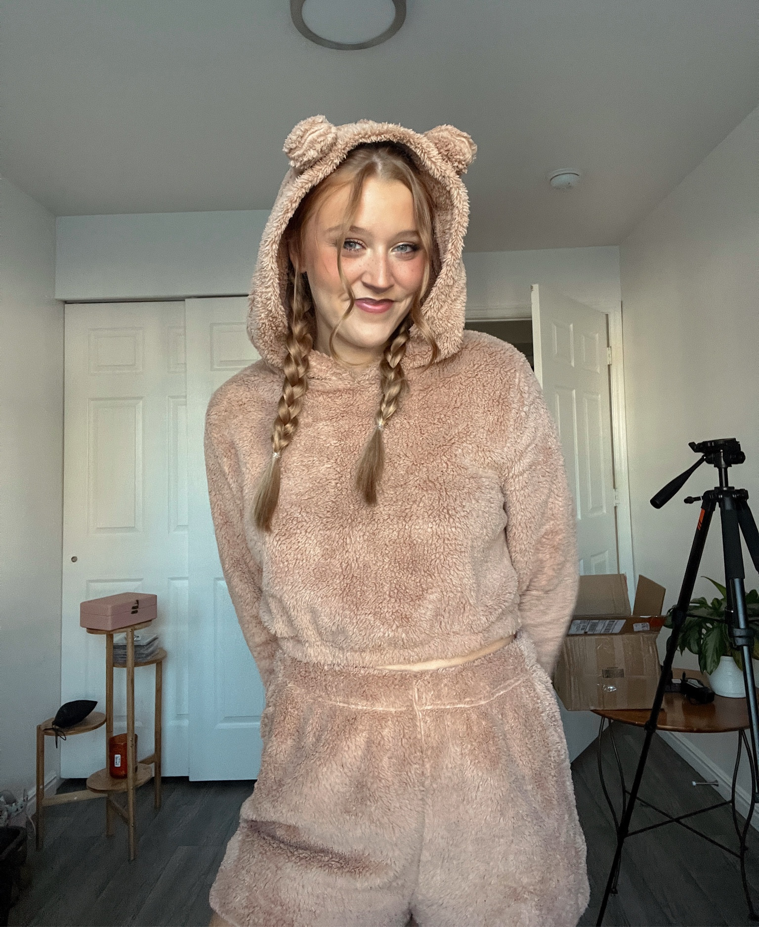Teddy bear costume idea #cozycostume #lastminutecostume #costumeideas 

#LTKfindsunder50 #LTKHalloween