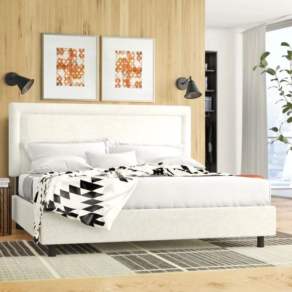 Aldred Upholstered Panel Bed | Wayfair North America