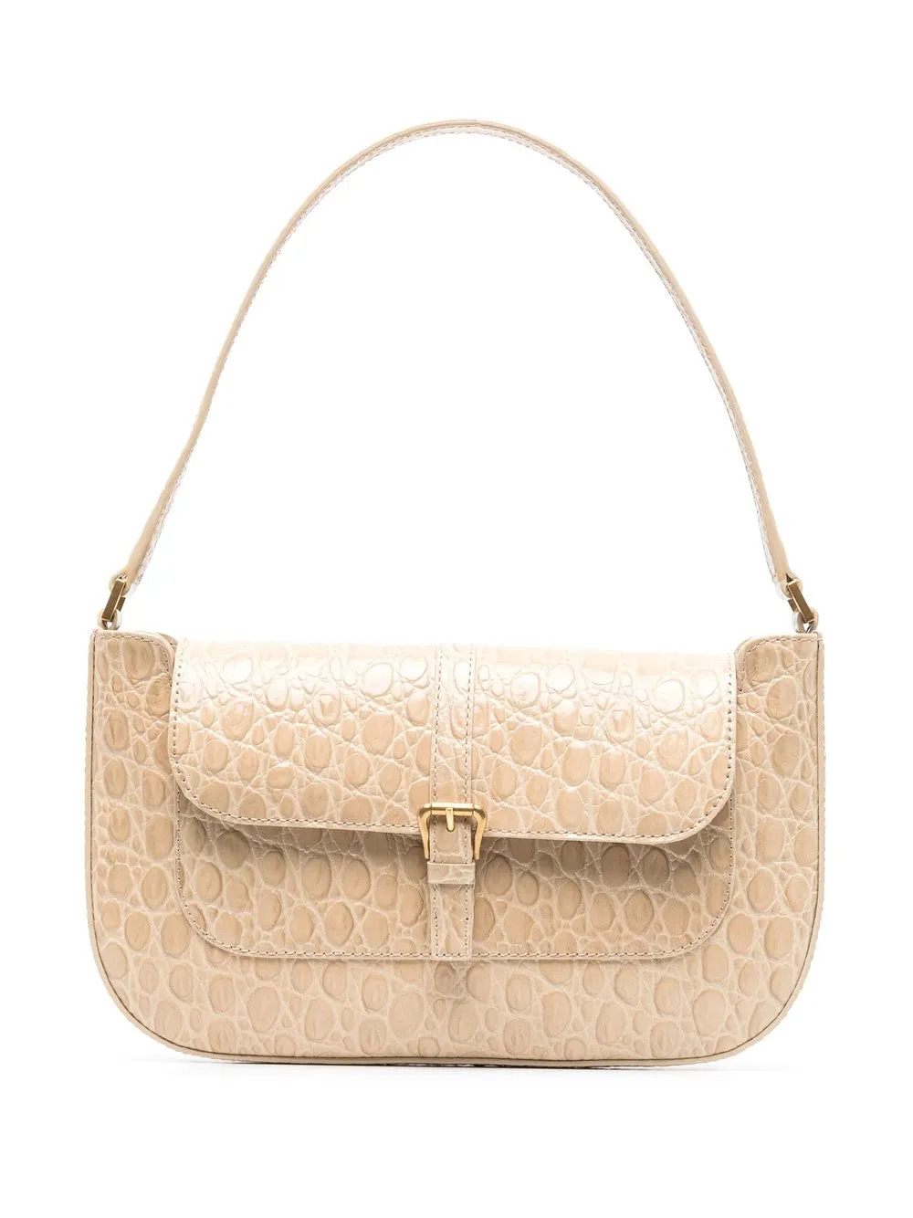 Miranda crocodile-embossed shoulder bag | Farfetch Global
