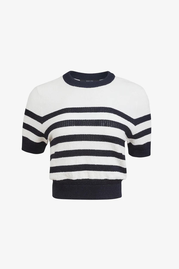 VELDA SHORT SLEEVE SWEATER | Toccin