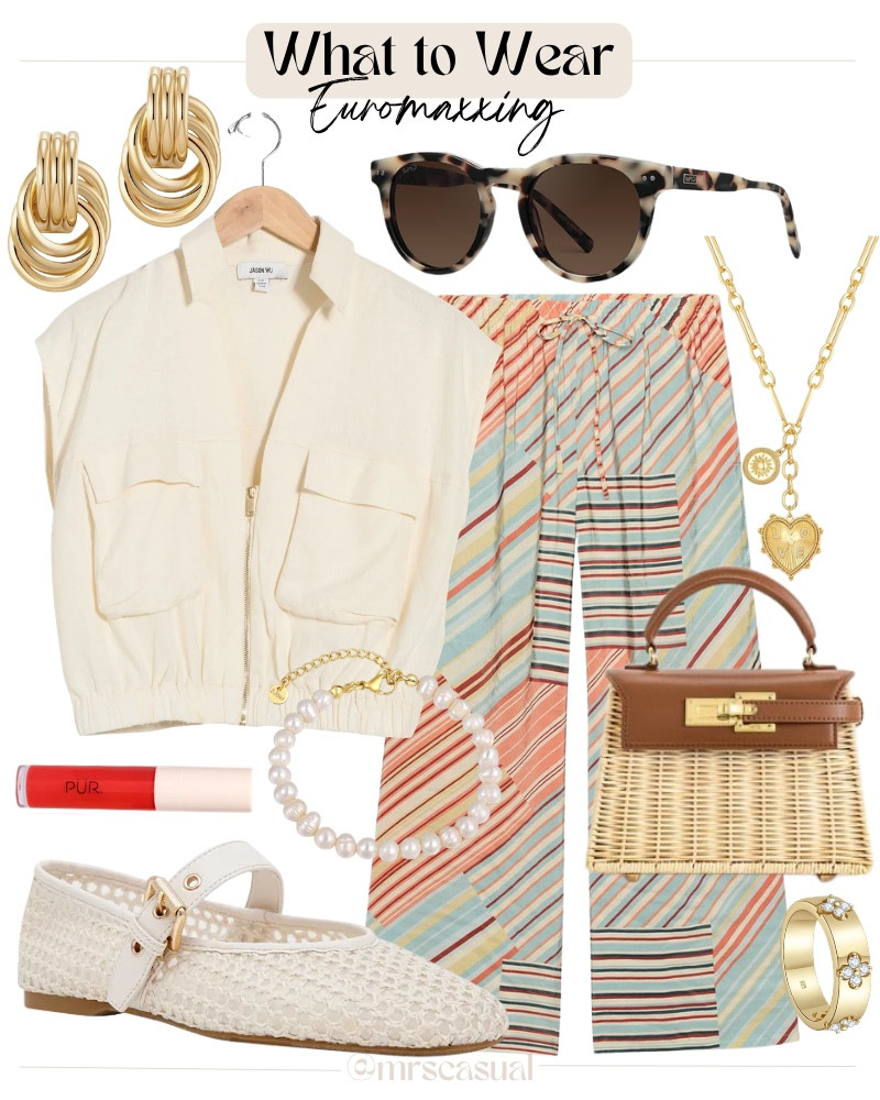 If effortless European summer style is the goal… this is the look. 🤍 Neutral textures, woven accessories, and chic separates you’ll wear over and over.

🔗 Shop everything below ⬇️