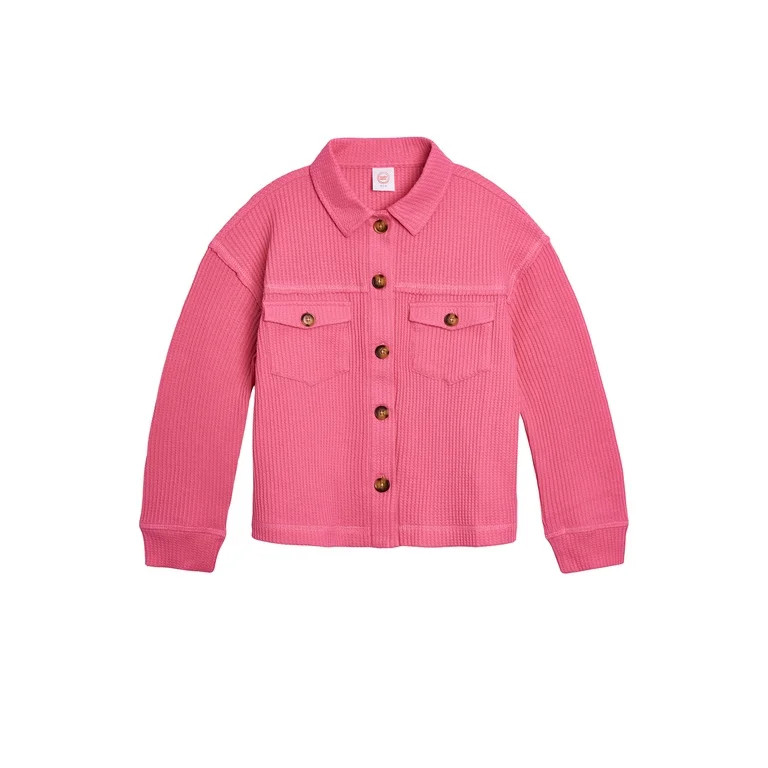 Wonder Nation Girls Shacket, Sizes 4-18 & Plus | Walmart (US)