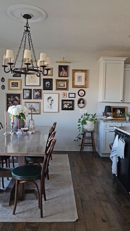 Creating a gallery wall is an easy way to transform a blank wall 

#LTKhome #LTKstyletip #LTKVideo