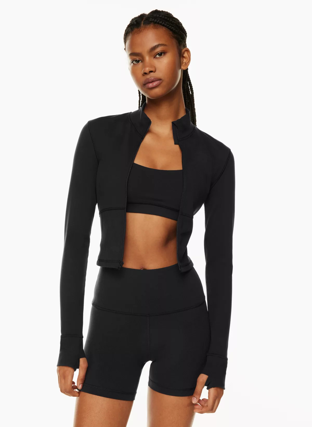 TNALIFE™ RELAY WAIST ZIP-UP | Aritzia