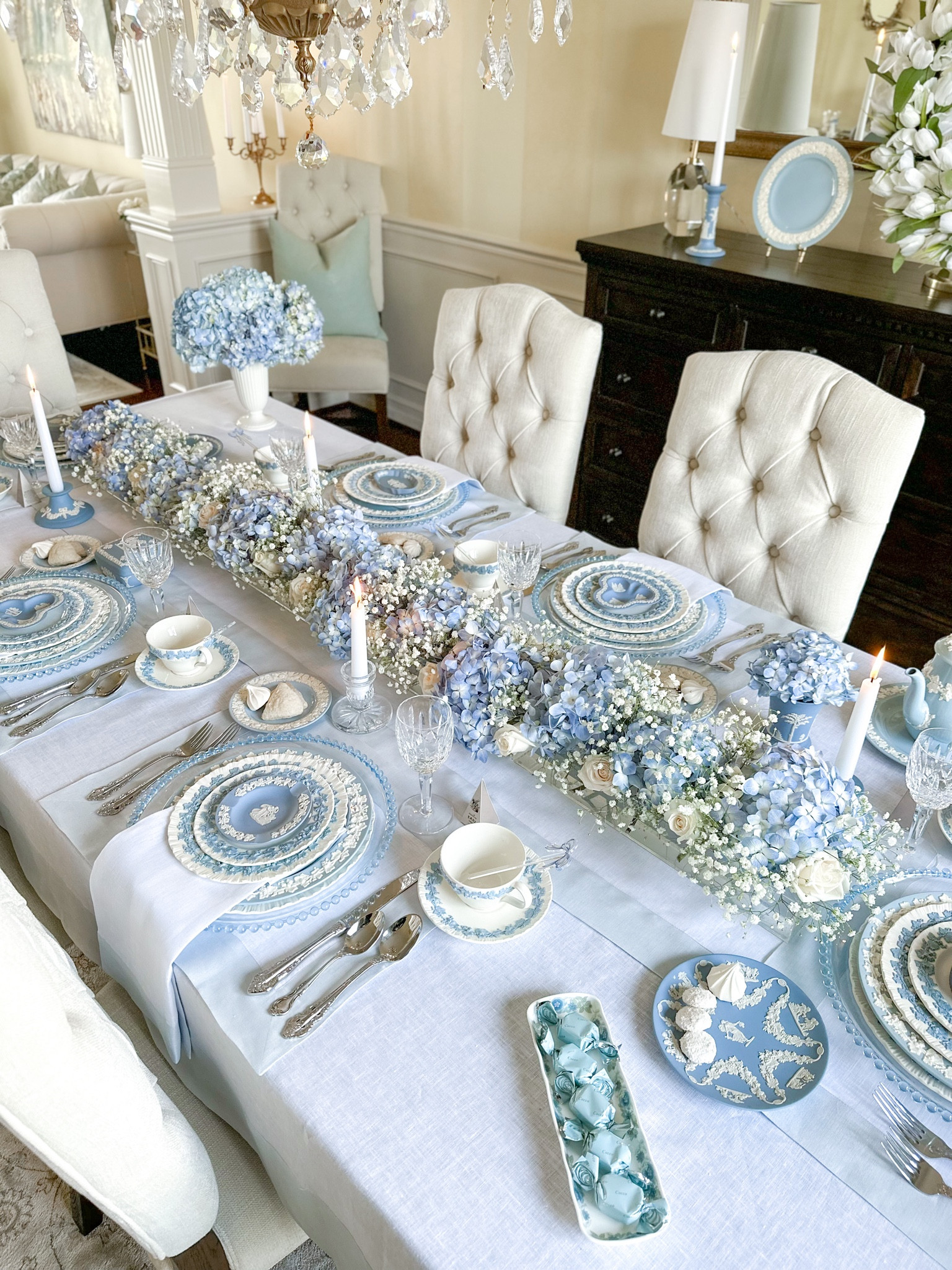Shop my Wedgwood Mother’s Day tea tablescape! 

Amazon finds, amazon home, blue chargers, Wedgwood teacups, queensware, jasperware, candleholders, blue plates, acrylic vase, centerpiece ideas, light blue linens, Solino home, pottery barn

#LTKhome #LTKfamily #LTKSeasonal